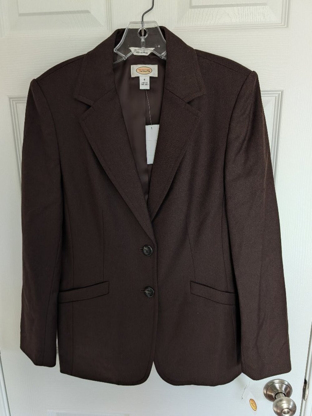 Talbots Brown Suit NWT